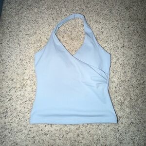 CSB Form Light Blue halter top